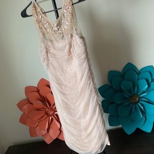 Fancy champagne dress